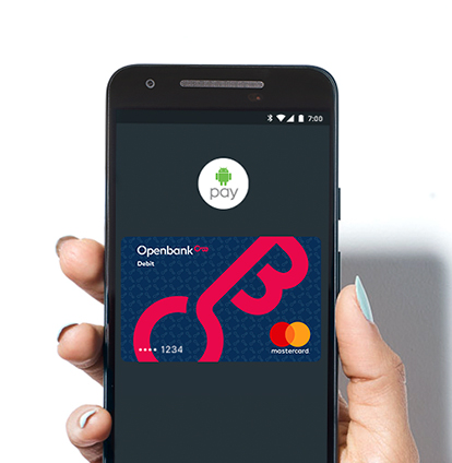 Pago Móvil Android Pay con Openbank