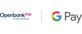 Logos Openbank and Google Pay